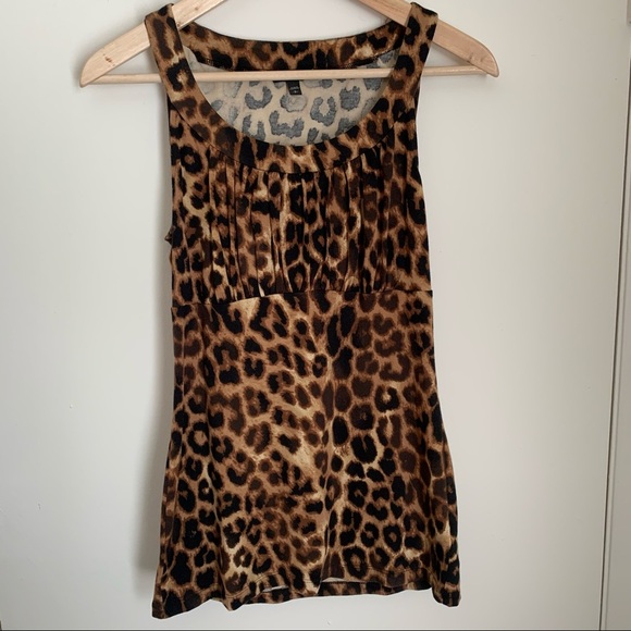 NWOT Express Leopard Print Cami - Picture 1 of 3